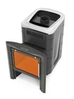 печь для бани тмф компакт 2017 carbon витра антрацит #