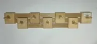 вешалка 5 креплений комбинированная вк-5/вш-5 ольха, 212f, банный эксперт