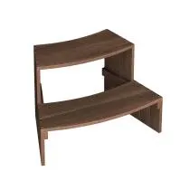 лесенка для купели шишка 2 ступени цвет темный